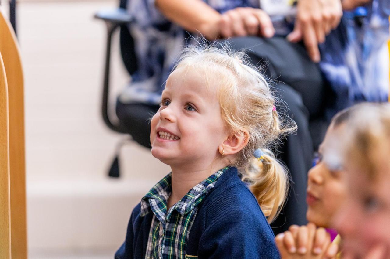 Reception class at Vita et Pax